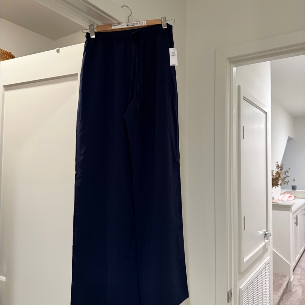 Gap Easy Wide-Leg Pants in Navy